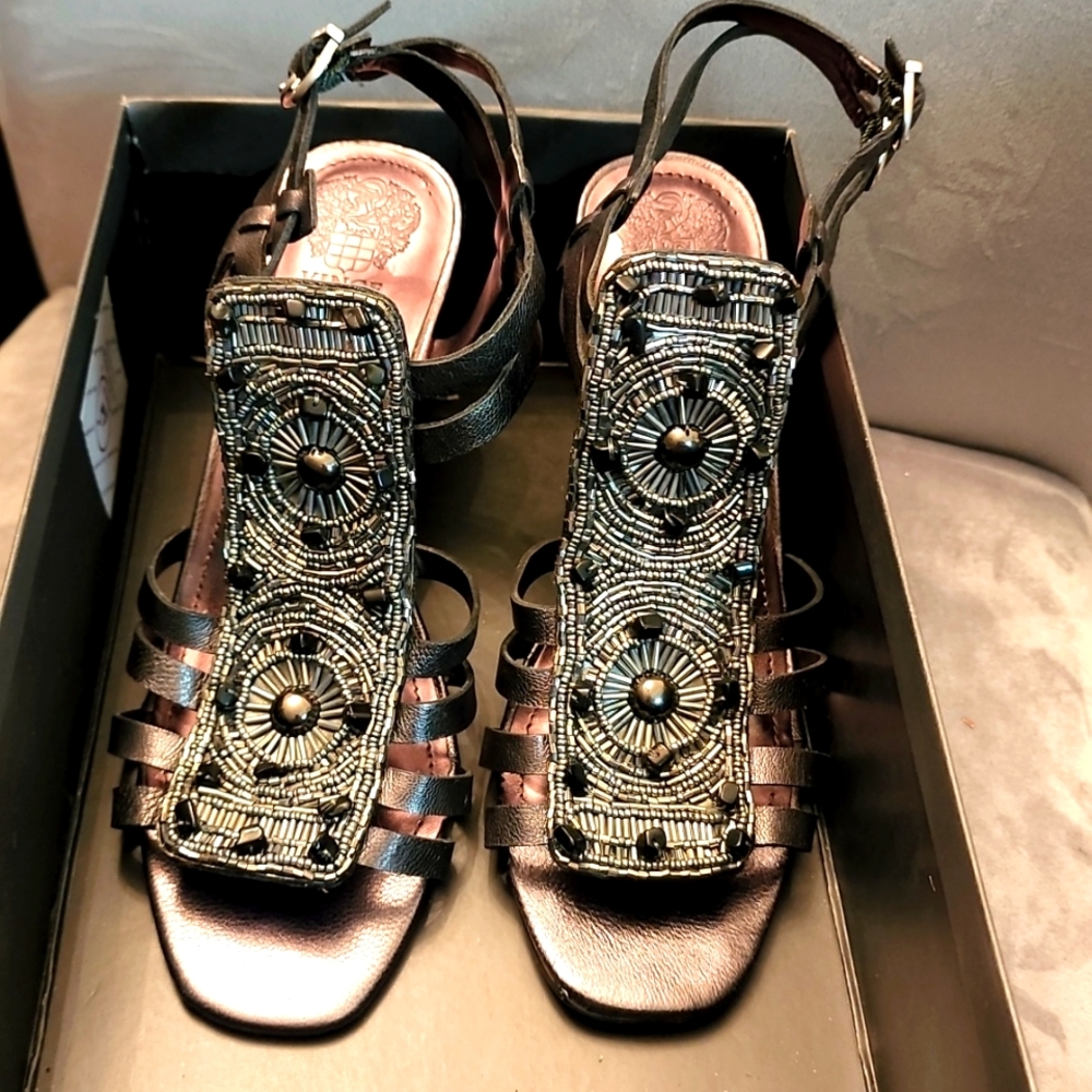 Vince Camuto Bevys Wedge Sandals size 9B